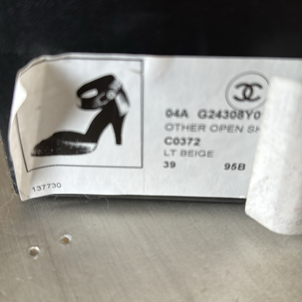 Chanel classic coco quilted satin Mary Jane pump RARE with box and dust bag - Picture 8 of 12
